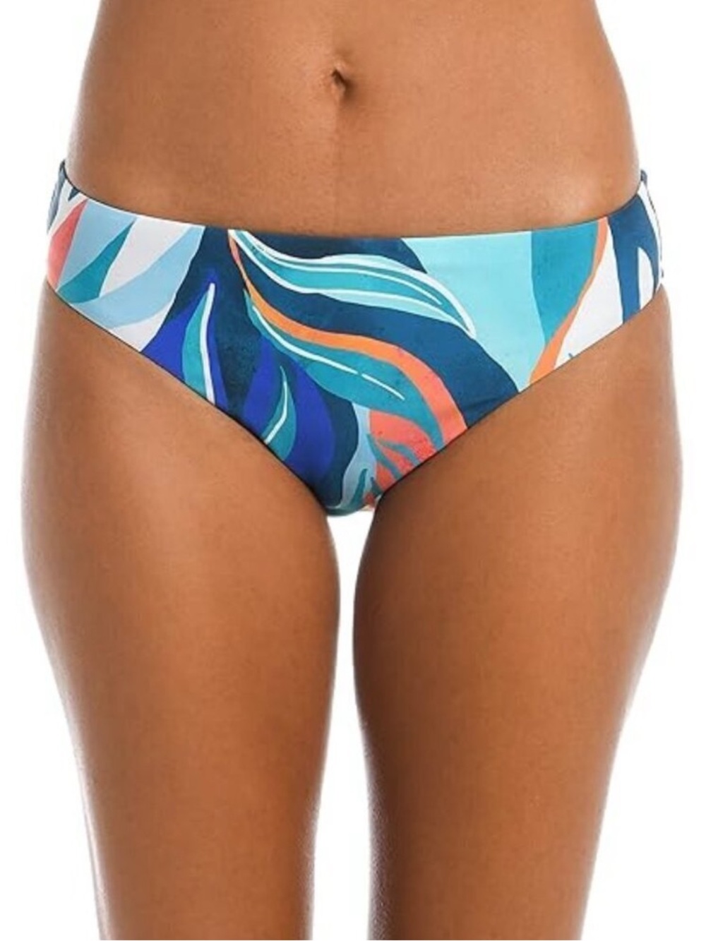 La Blanca 'Coastal Palms' Hipster Bikini Swimsuit Bottom, Multicolor 12